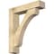 Ekena Millwork Legacy Block Rough Sawn Bracket w/ Offset Brace, Douglas Fir, 6"W x 26"D x 30"H BKT0604X26X30LEC05RDF - alternate 1
